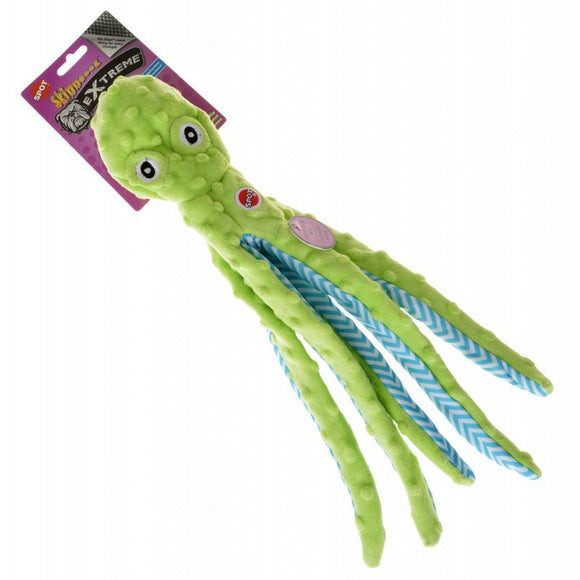 Skinneeez Extreme Octopus Dog Toy Assorted Colors