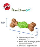 Spot Bambone Peanut Butter Dental Bone Large