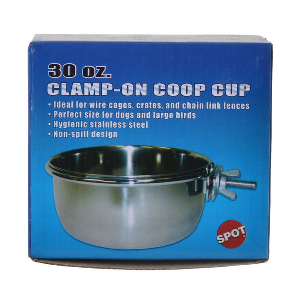 Spot Clamp On Coop Cup Stainless Steel
