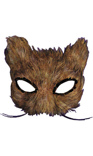 MASK CAT FEATHER NATURAL