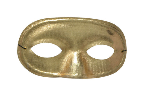 Gold Domino Half Mask