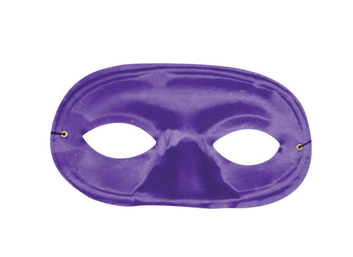 Purple Domino Half Mask