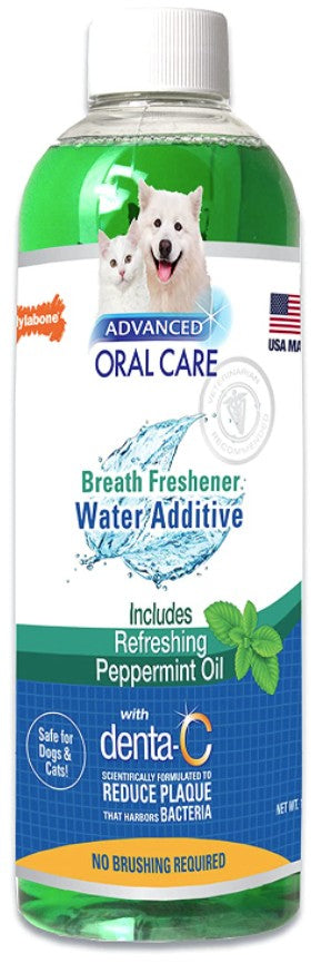 Nylabone Advanced Oral Care Liquid Breath Freshener for Cats and Dogs