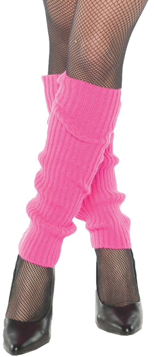Knitted Leg Warmers | Pink