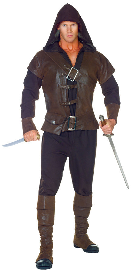 Mens Plus Size Assassin Costume - 2XL