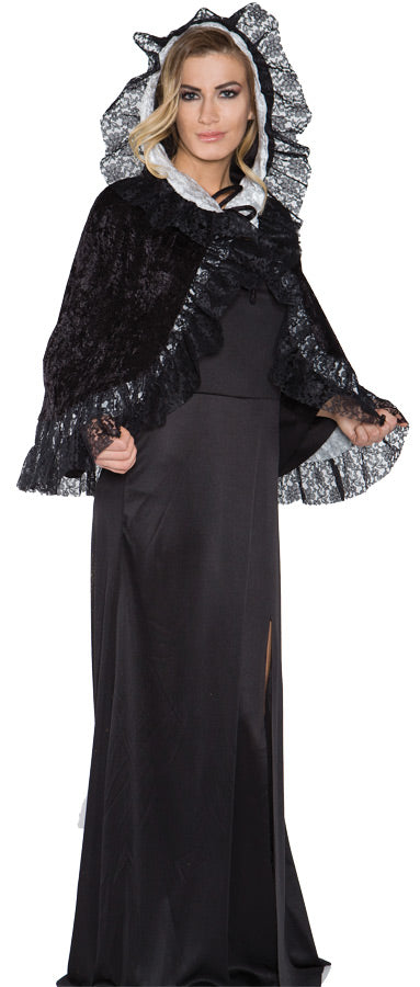 Womens Lace Capelet