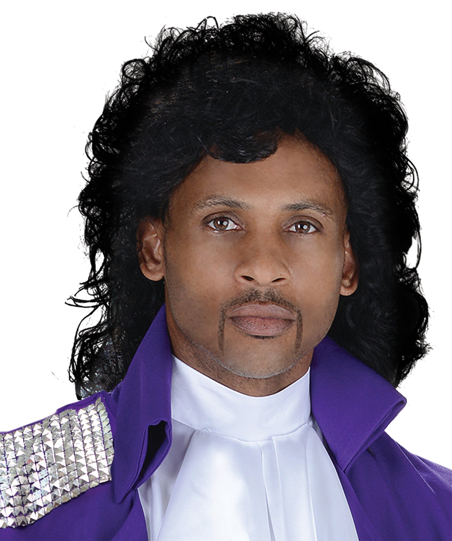 Adults Purple Pop Star Wig