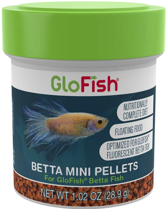 GloFish Betta Mini Pellets Betta Food