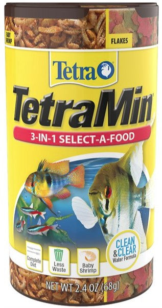 Tetra TetraMin 3 in 1 Select-A-Food Fish Food and Treats