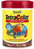 Tetra TetraColor Tropical Flakes Fish Food Cleaner and Clearer Water Formula