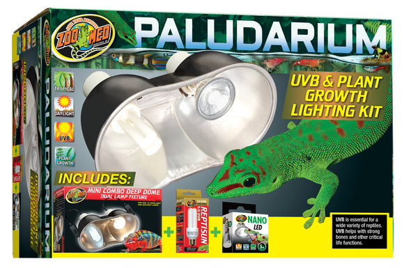 Zoo Med Paludarium UVB and Plant Growth Lighting Kit