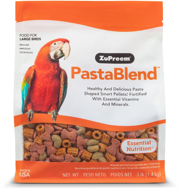 ZuPreem PastaBlend Bird Food for Large Birds